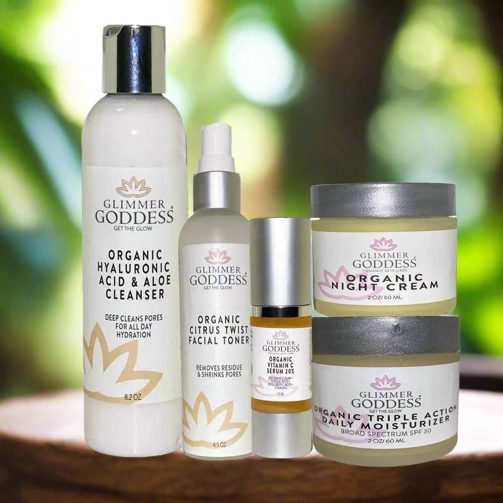 Organic Anti-Wrinkle Solution 5 PC Kit is the ultimate anti-aging