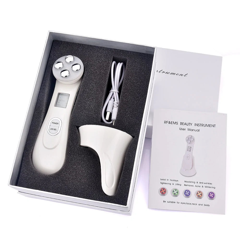 5 - in - 1 LED Skin Tightening Beauty Device - 