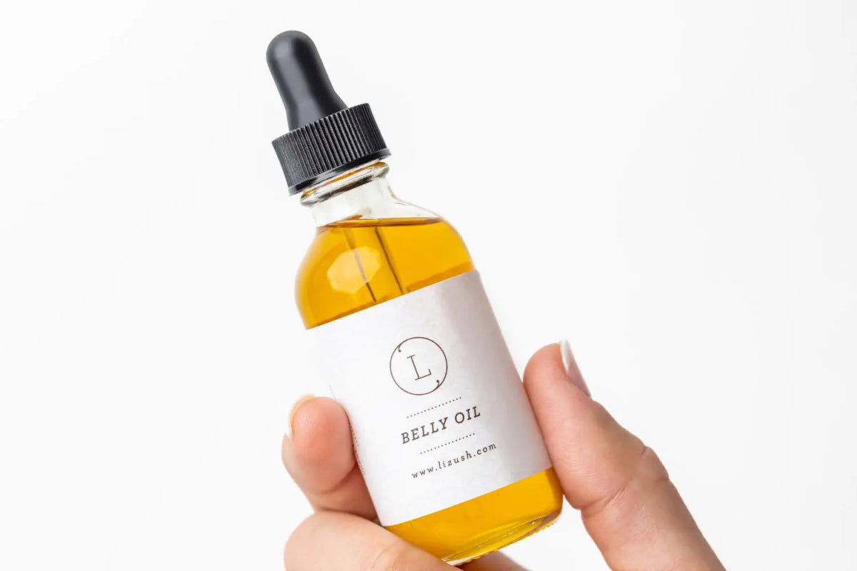 Belly Oil, Natural Stretch Marks Oil, Pregnancy Skin Care - Organic Beauty Solution