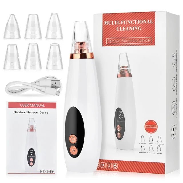 Blackhead Remover Vacuum Acne Pimple Black Spot - Organic Beauty Solution