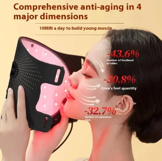 Facial Silicone Photon Mask Device - 