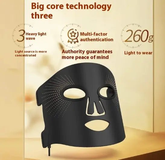 Facial Silicone Photon Mask Device - 