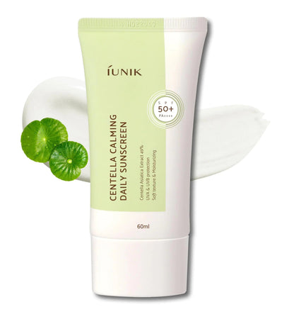 SPF 50+ PA++++ Matte & No White Cast Centella Asiatica Dry Oily Sensitive Vegan Korean Skincare