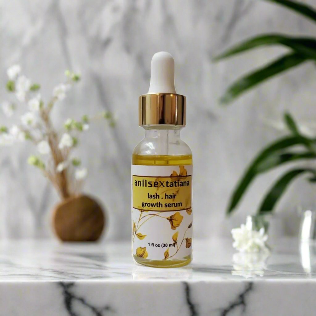 Lash & Hair Growth Serum. - Organic Beauty Solution