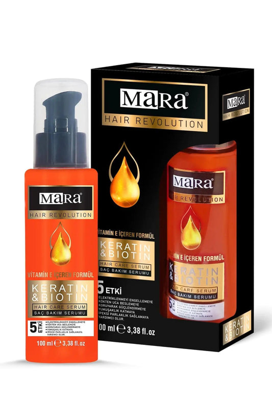 Mara Hair Care Serum Keratin & Biotin 100 Ml - Organic Beauty Solution