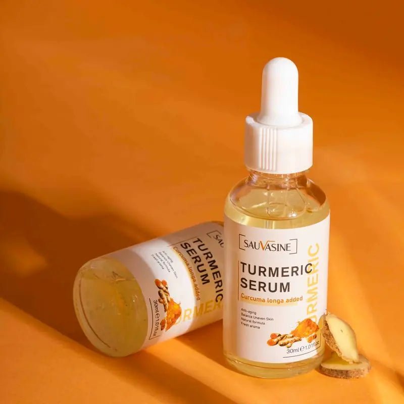 Natural Glow Serum: Turmeric Infused Skincare Solution - Organic Beauty Solution