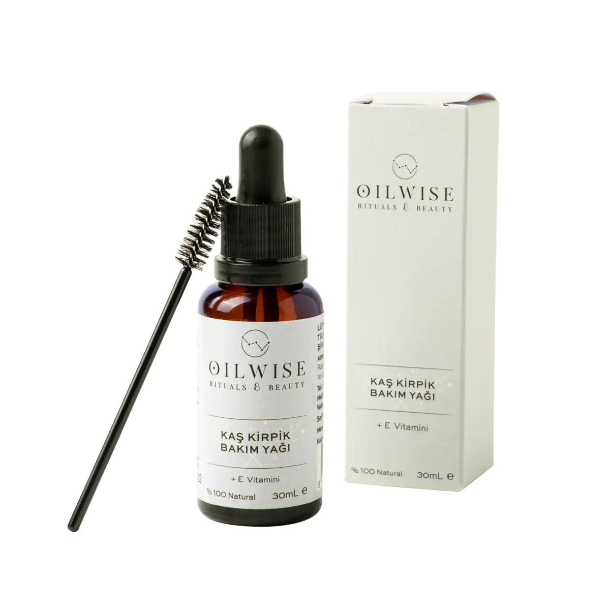 Oilwise Eyebrow Eyelash Care Oil - Organic Beauty Solution