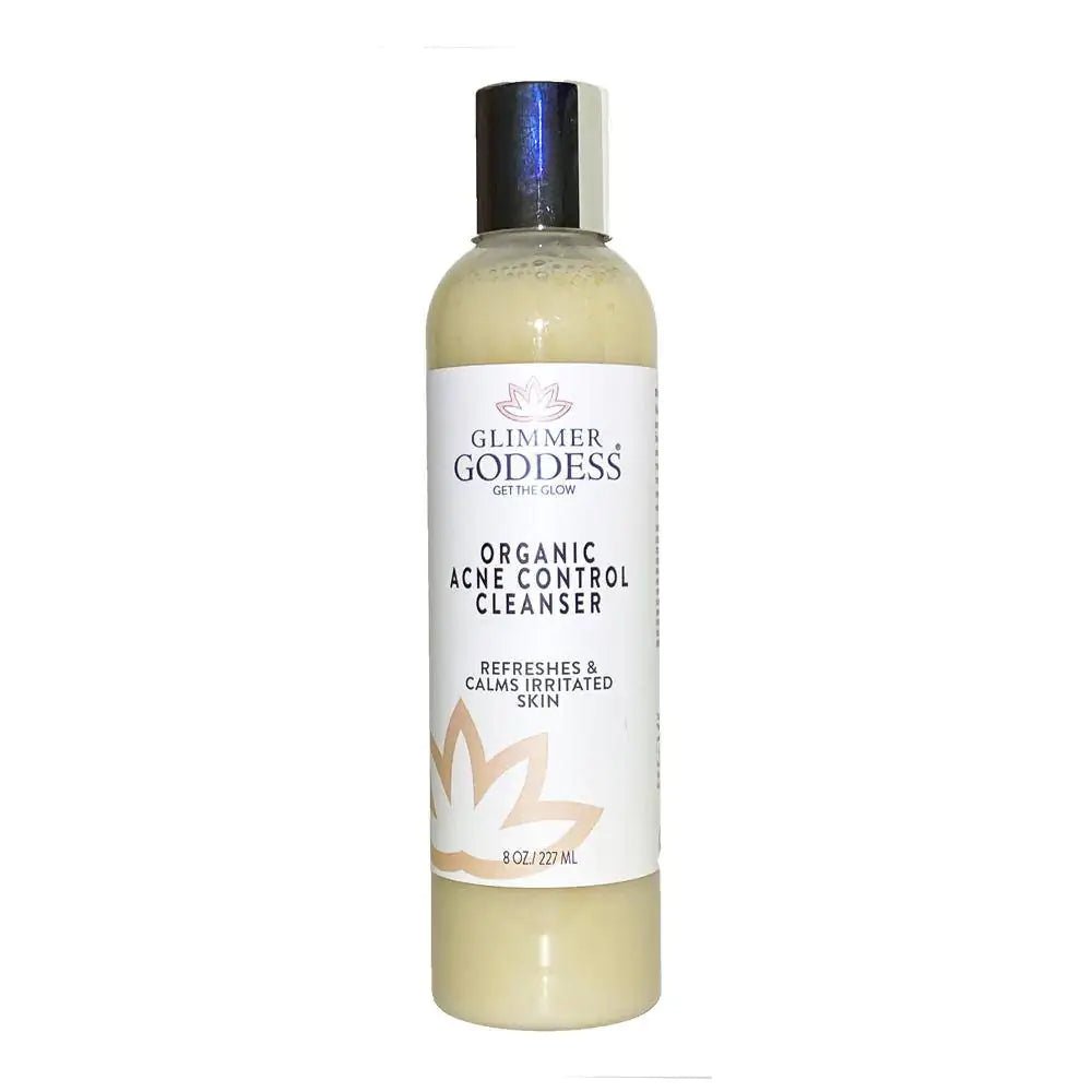 Organic Acne Control Cleanser with Hemp Seed Oil - Organic Beauty Solution