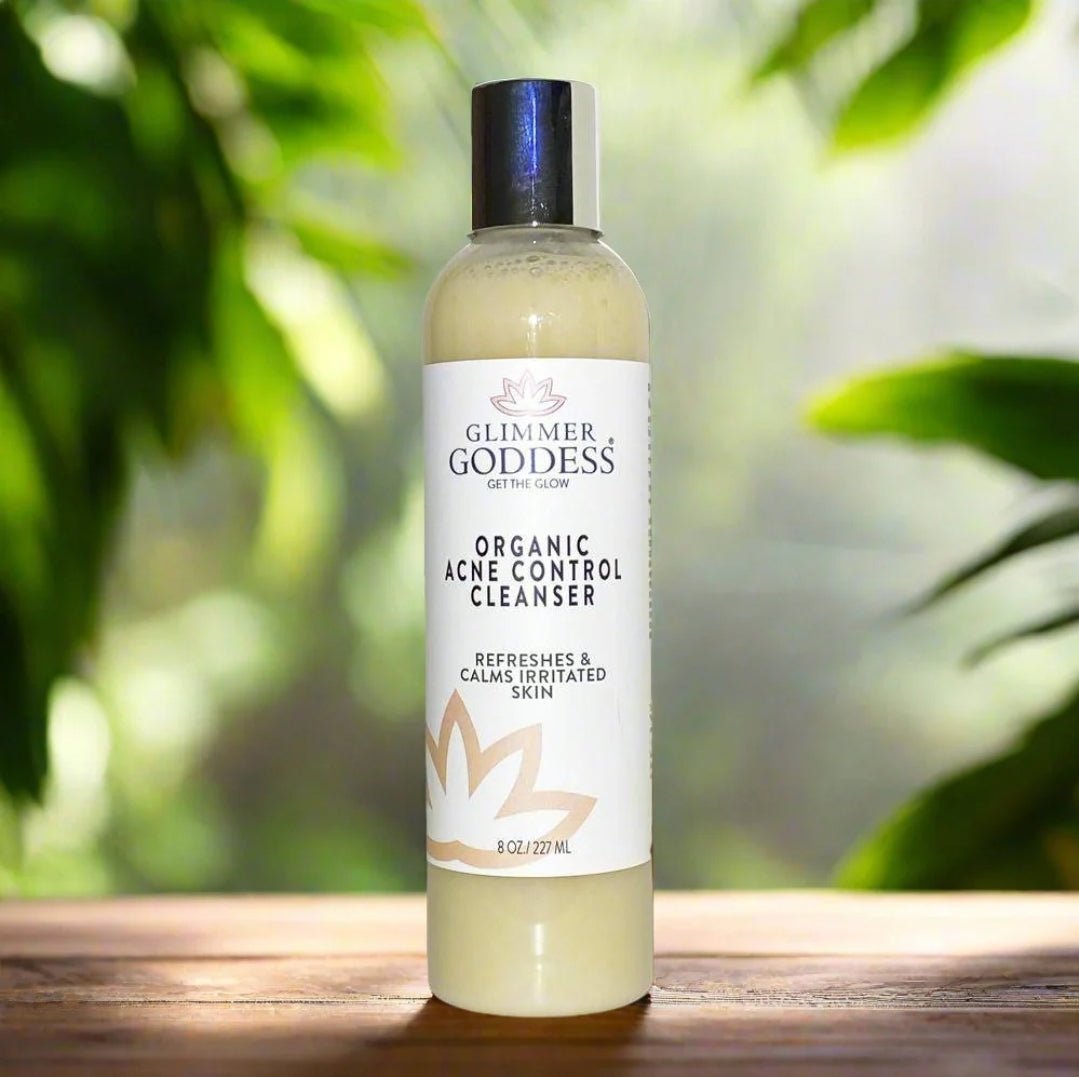 Organic Acne Control Cleanser with Hemp Seed Oil - Organic Beauty Solution