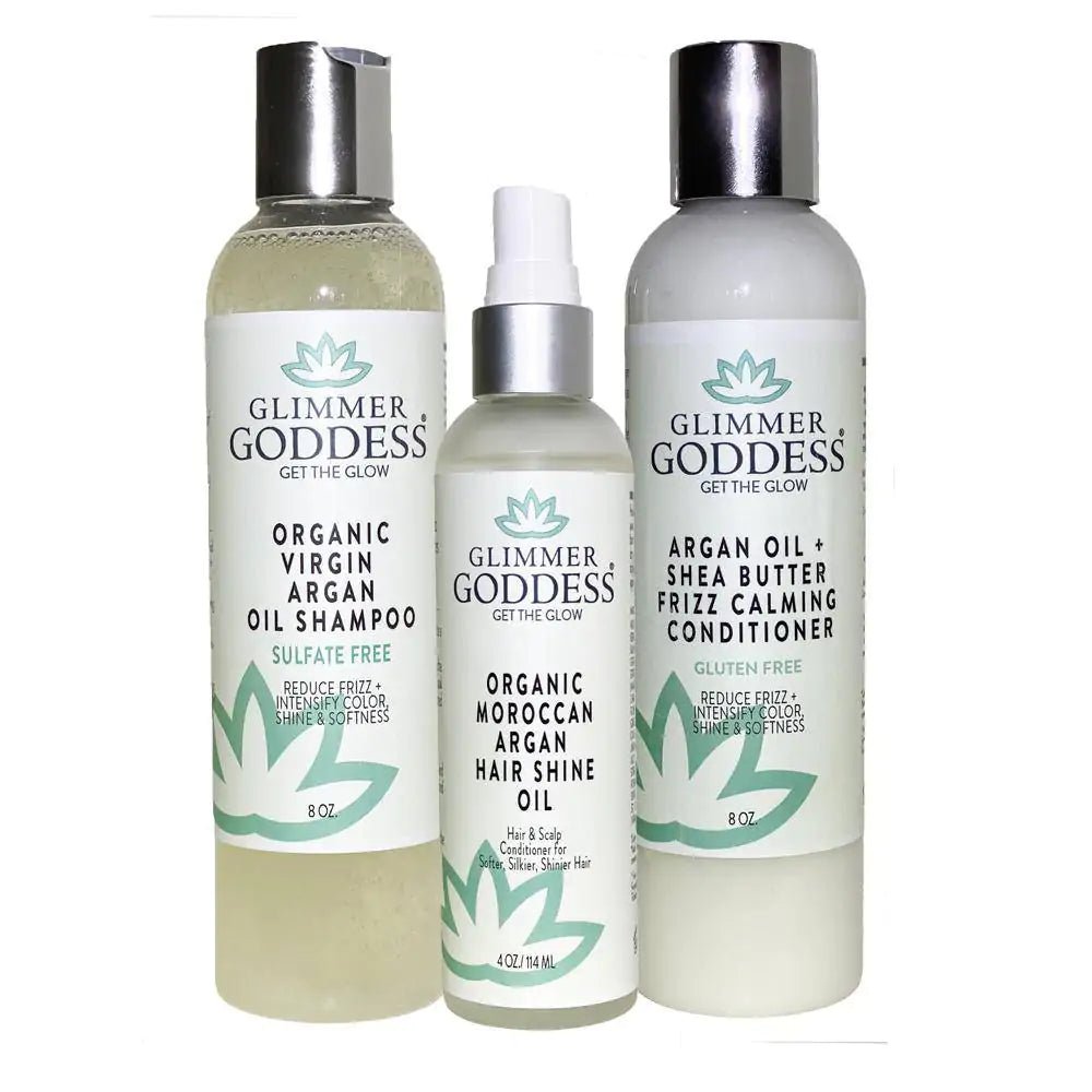 Organic Argan Oil Shampoo and Conditioner. - Organic Beauty Solution