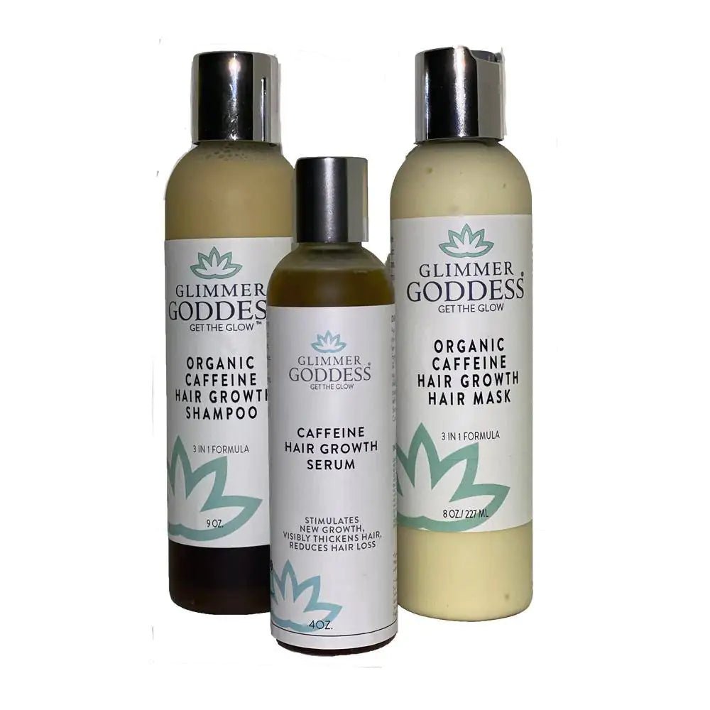 Organic Caffeine Hair Growth Trio - Organic Beauty Solution