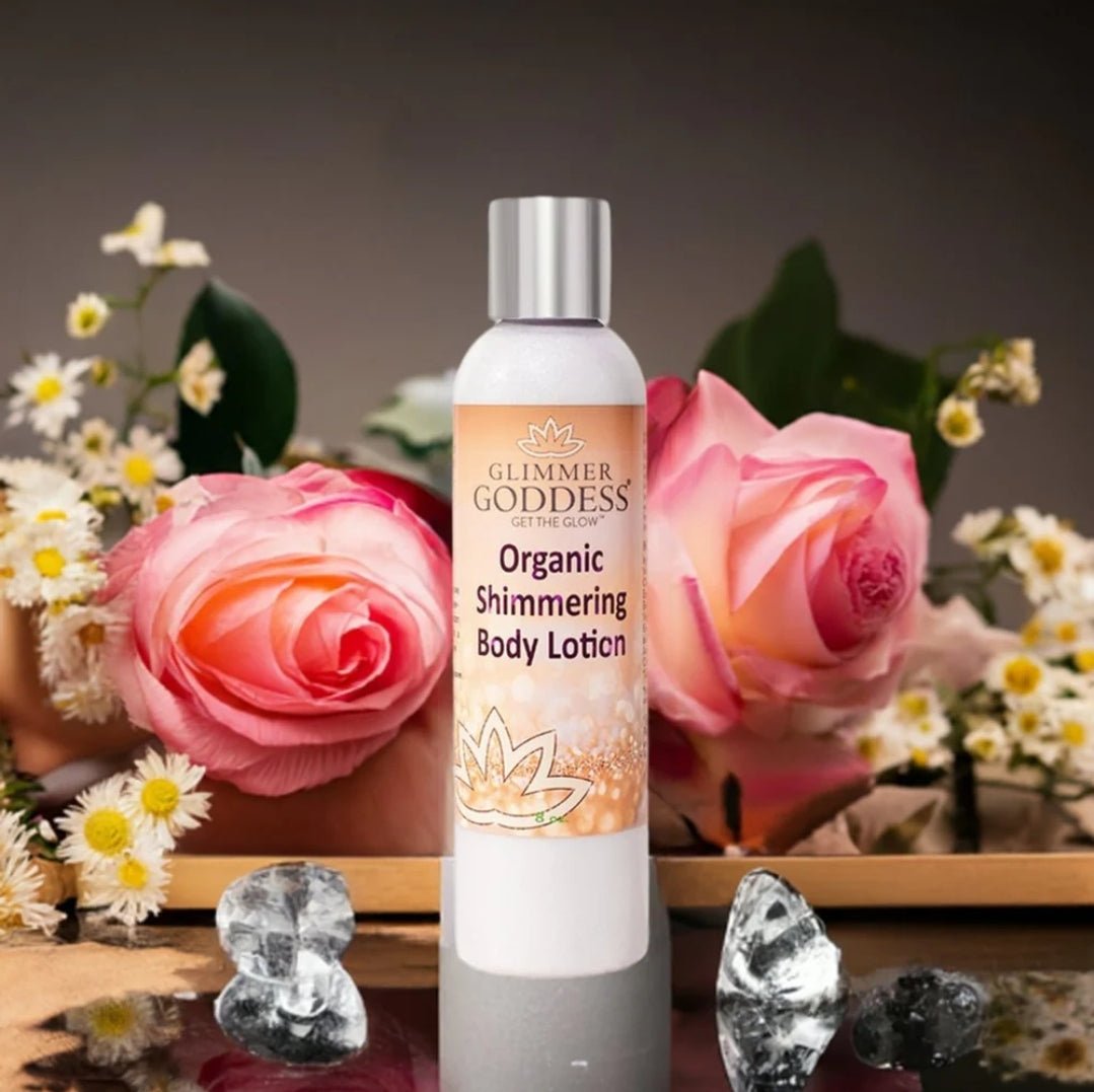 Organic Diamond Shimmer Body Lotion. - Organic Beauty Solution