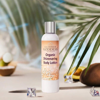 Organic Diamond Shimmer Body Lotion. - Organic Beauty Solution