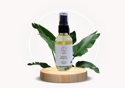 ORGANIC FACIAL OIL Seals and Protects - Organic Beauty Solution