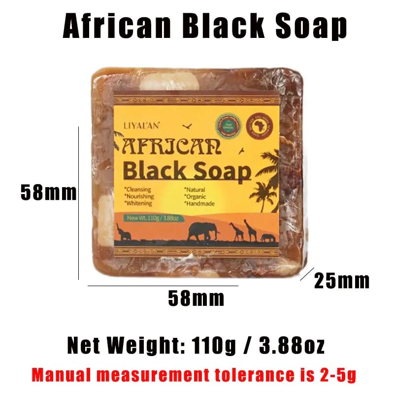 Organic Magic Black Soap For Acne-Free And Lighter Skin