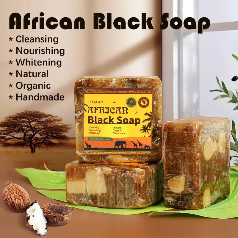 Organic Magic Black Soap For Acne-Free And Lighter Skin