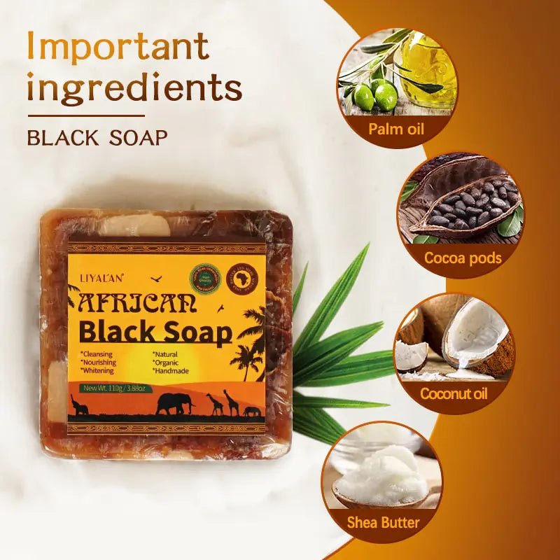 Organic Magic Black Soap For Acne-Free And Lighter Skin