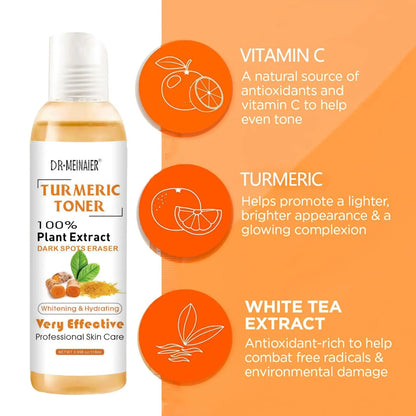 Turmeric Moisturizing Toner Acne Remover - Organic Beauty Solution