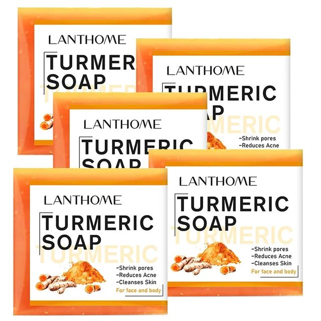 Turmeric Soap Face Cleansing Anti Acne - Organic Beauty Solution